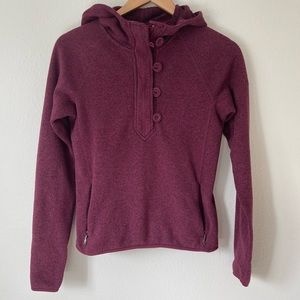 THE NORTH FACE MAROON WOMEN'S CRESCENT
SUNSHINE HOODIE in Size S